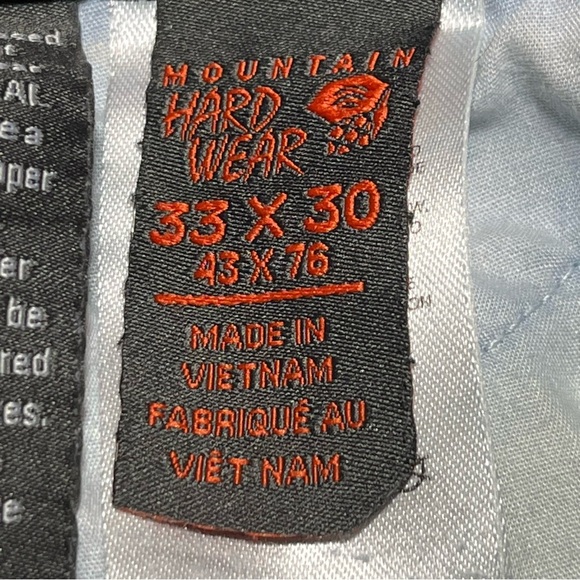 Mountain Hardwear Redline Selvedge Jeans Men’s Size 33X28 Double Knee Raw Denim - Picture 6 of 16